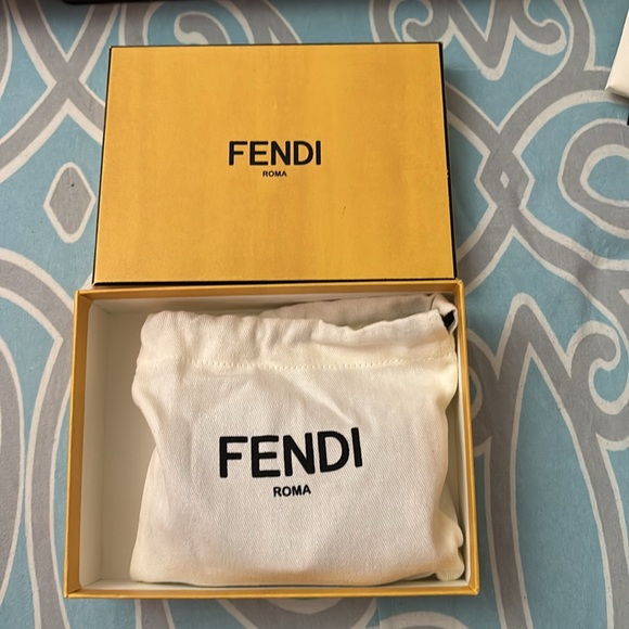 Fendi Black Mini Baguette Charm with Gold Hardware - Picture 14 of 14